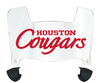 Houston Cougars Mini Football Helmet Visor Shield w/ Clips - PICK VISOR & LOGO COLOR