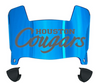 Houston Cougars Mini Football Helmet Visor Shield w/ Clips - PICK VISOR & LOGO COLOR