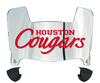 Houston Cougars Mini Football Helmet Visor Shield w/ Clips - PICK VISOR & LOGO COLOR