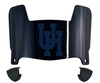 Houston Cougars Mini Football Helmet Visor Shield w/ Clips - PICK VISOR & LOGO COLOR