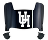 Houston Cougars Mini Football Helmet Visor Shield w/ Clips - PICK VISOR & LOGO COLOR