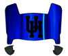 Houston Cougars Mini Football Helmet Visor Shield w/ Clips - PICK VISOR & LOGO COLOR