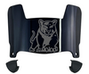 Houston Cougars Mini Football Helmet Visor Shield w/ Clips - PICK VISOR & LOGO COLOR