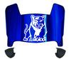 Houston Cougars Mini Football Helmet Visor Shield w/ Clips - PICK VISOR & LOGO COLOR