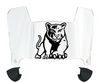 Houston Cougars Mini Football Helmet Visor Shield w/ Clips - PICK VISOR & LOGO COLOR