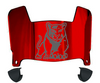 Houston Cougars Mini Football Helmet Visor Shield w/ Clips - PICK VISOR & LOGO COLOR