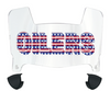 Houston Oilers Retro Limited Edition Mini Football Helmet Visor Shield w/ Clips - PICK VISOR & LOGO COLOR