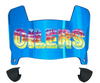 Houston Oilers Retro Limited Edition Mini Football Helmet Visor Shield w/ Clips - PICK VISOR & LOGO COLOR
