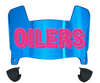 Houston Oilers Retro Limited Edition Mini Football Helmet Visor Shield w/ Clips - PICK VISOR & LOGO COLOR