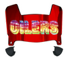 Houston Oilers Retro Limited Edition Mini Football Helmet Visor Shield w/ Clips - PICK VISOR & LOGO COLOR