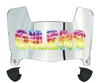 Houston Oilers Retro Limited Edition Mini Football Helmet Visor Shield w/ Clips - PICK VISOR & LOGO COLOR