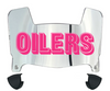 Houston Oilers Retro Limited Edition Mini Football Helmet Visor Shield w/ Clips - PICK VISOR & LOGO COLOR
