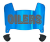 Houston Oilers Retro Mini Football Helmet Visor Shield w/ Clips - PICK VISOR & LOGO COLOR