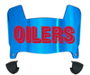 Houston Oilers Retro Mini Football Helmet Visor Shield w/ Clips - PICK VISOR & LOGO COLOR