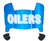 Houston Oilers Retro Mini Football Helmet Visor Shield w/ Clips - PICK VISOR & LOGO COLOR