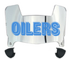 Houston Oilers Retro Mini Football Helmet Visor Shield w/ Clips - PICK VISOR & LOGO COLOR