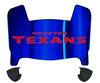 Houston Texans Mini Football Helmet Visor Shield w/ Clips - PICK VISOR & LOGO COLOR - SportsJewelryProShop