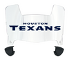 Houston Texans Mini Football Helmet Visor Shield w/ Clips - PICK VISOR & LOGO COLOR - SportsJewelryProShop