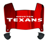 Houston Texans Mini Football Helmet Visor Shield w/ Clips - PICK VISOR & LOGO COLOR - SportsJewelryProShop