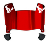 Houston Texans Mini Football Helmet Visor Shield w/ Clips - PICK VISOR & LOGO COLOR - SportsJewelryProShop