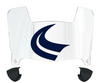 Houston Texans Mini Football Helmet Visor Shield w/ Clips - PICK VISOR & LOGO COLOR - SportsJewelryProShop