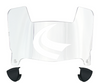 Houston Texans Mini Football Helmet Visor Shield w/ Clips - PICK VISOR & LOGO COLOR - SportsJewelryProShop