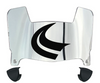 Houston Texans Mini Football Helmet Visor Shield w/ Clips - PICK VISOR & LOGO COLOR - SportsJewelryProShop