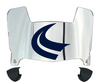 Houston Texans Mini Football Helmet Visor Shield w/ Clips - PICK VISOR & LOGO COLOR - SportsJewelryProShop