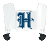 Houston Texans Mini Football Helmet Visor Shield w/ Clips - PICK VISOR & LOGO COLOR - SportsJewelryProShop