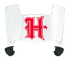 Houston Texans Mini Football Helmet Visor Shield w/ Clips - PICK VISOR & LOGO COLOR - SportsJewelryProShop