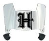 Houston Texans Mini Football Helmet Visor Shield w/ Clips - PICK VISOR & LOGO COLOR - SportsJewelryProShop