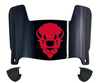 Howard Bison Mini Football Helmet Visor Shield w/ Clips - PICK VISOR & LOGO COLOR