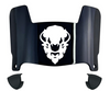 Howard Bison Mini Football Helmet Visor Shield w/ Clips - PICK VISOR & LOGO COLOR