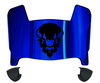 Howard Bison Mini Football Helmet Visor Shield w/ Clips - PICK VISOR & LOGO COLOR