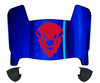 Howard Bison Mini Football Helmet Visor Shield w/ Clips - PICK VISOR & LOGO COLOR