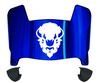 Howard Bison Mini Football Helmet Visor Shield w/ Clips - PICK VISOR & LOGO COLOR