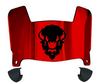 Howard Bison Mini Football Helmet Visor Shield w/ Clips - PICK VISOR & LOGO COLOR
