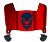 Howard Bison Mini Football Helmet Visor Shield w/ Clips - PICK VISOR & LOGO COLOR