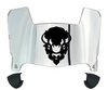 Howard Bison Mini Football Helmet Visor Shield w/ Clips - PICK VISOR & LOGO COLOR