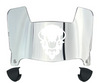 Howard Bison Mini Football Helmet Visor Shield w/ Clips - PICK VISOR & LOGO COLOR