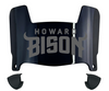 Howard Bison Mini Football Helmet Visor Shield w/ Clips - PICK VISOR & LOGO COLOR