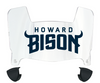Howard Bison Mini Football Helmet Visor Shield w/ Clips - PICK VISOR & LOGO COLOR