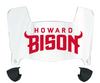Howard Bison Mini Football Helmet Visor Shield w/ Clips - PICK VISOR & LOGO COLOR