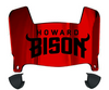 Howard Bison Mini Football Helmet Visor Shield w/ Clips - PICK VISOR & LOGO COLOR