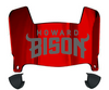 Howard Bison Mini Football Helmet Visor Shield w/ Clips - PICK VISOR & LOGO COLOR