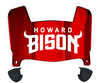 Howard Bison Mini Football Helmet Visor Shield w/ Clips - PICK VISOR & LOGO COLOR