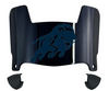 Howard Bison Mini Football Helmet Visor Shield w/ Clips - PICK VISOR & LOGO COLOR