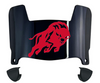 Howard Bison Mini Football Helmet Visor Shield w/ Clips - PICK VISOR & LOGO COLOR