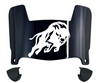 Howard Bison Mini Football Helmet Visor Shield w/ Clips - PICK VISOR & LOGO COLOR