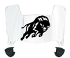 Howard Bison Mini Football Helmet Visor Shield w/ Clips - PICK VISOR & LOGO COLOR